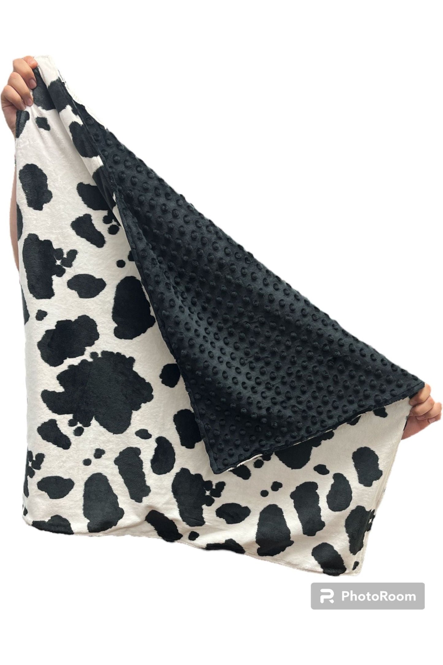 Cow Print Baby Blanket