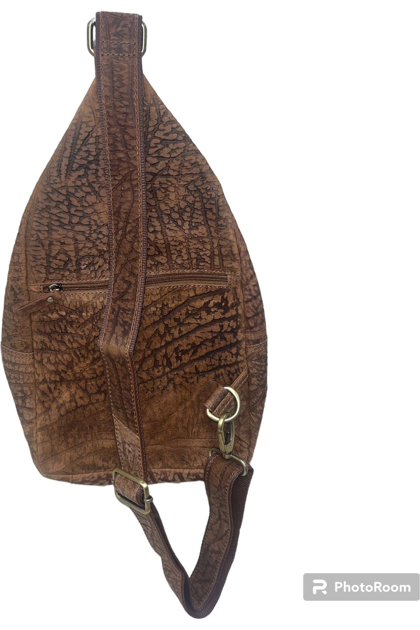 Myra Sierra Falls Hair on Hide Bucket Sling Bag