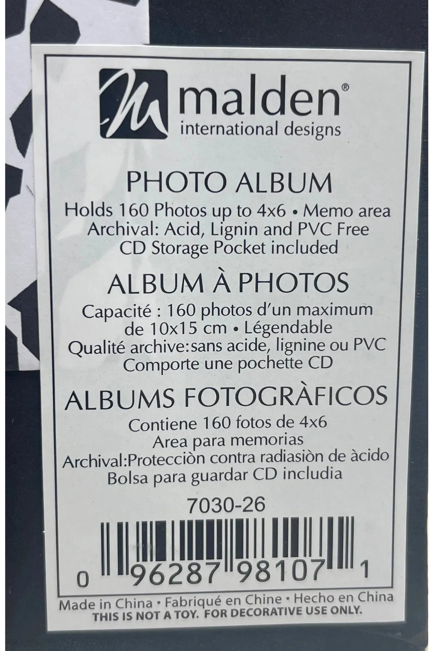 Memories Photo Album