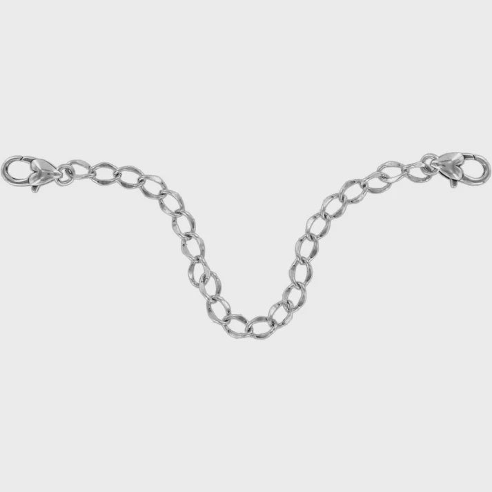 J40970 Silver Necklace Extenders