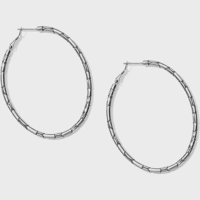 PEBBLE LARGE OVAL HOOP JA5400
