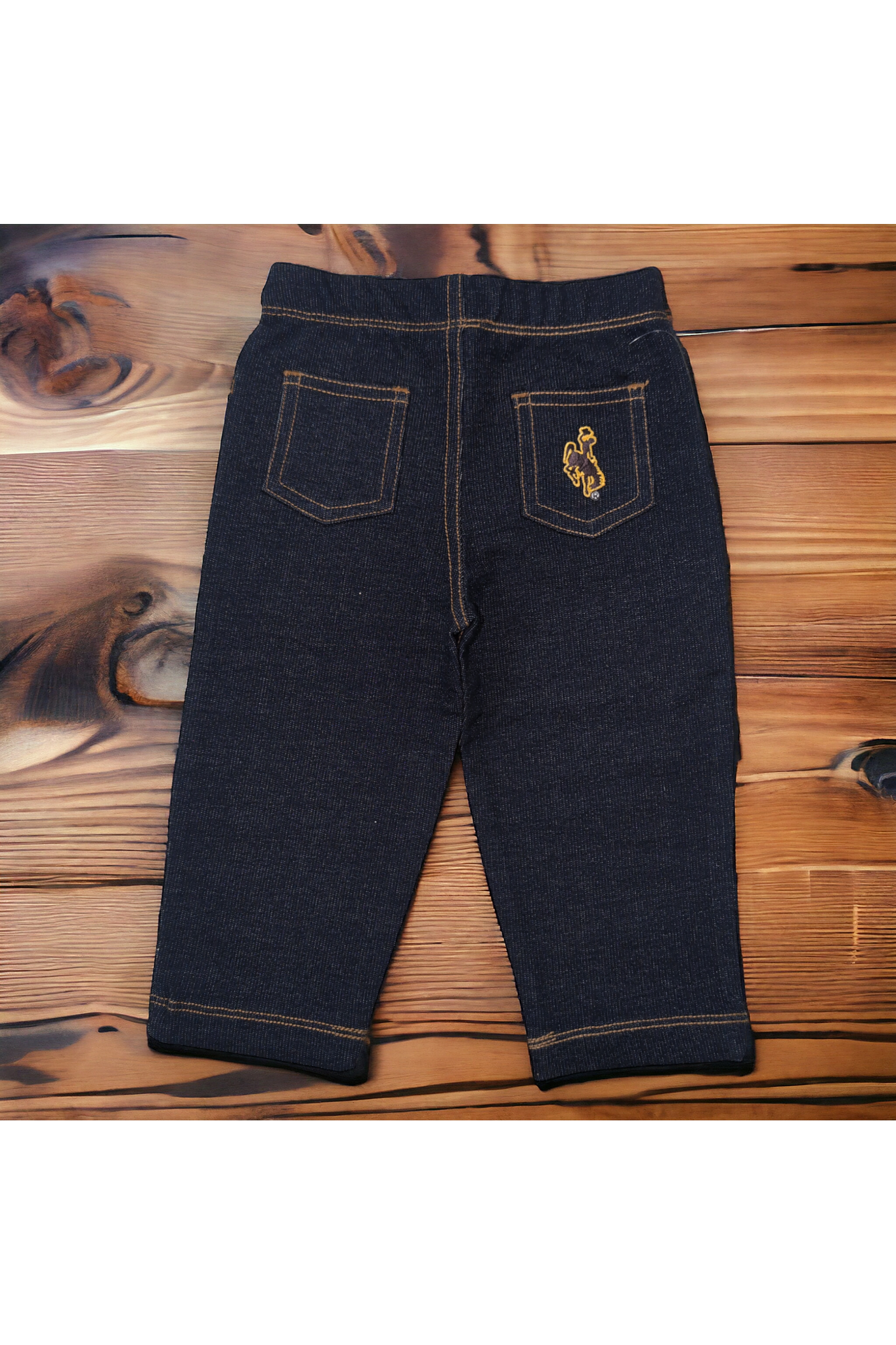 Wyoming Cowboys Baby Jeans