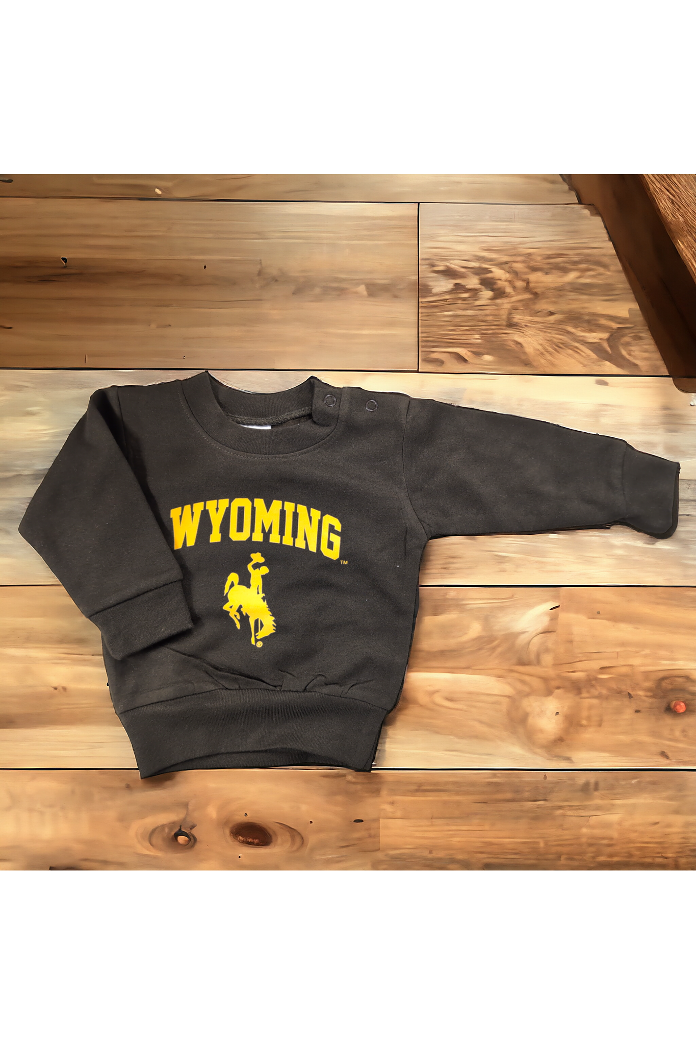 Wyoming Cowboys Baby Sweater