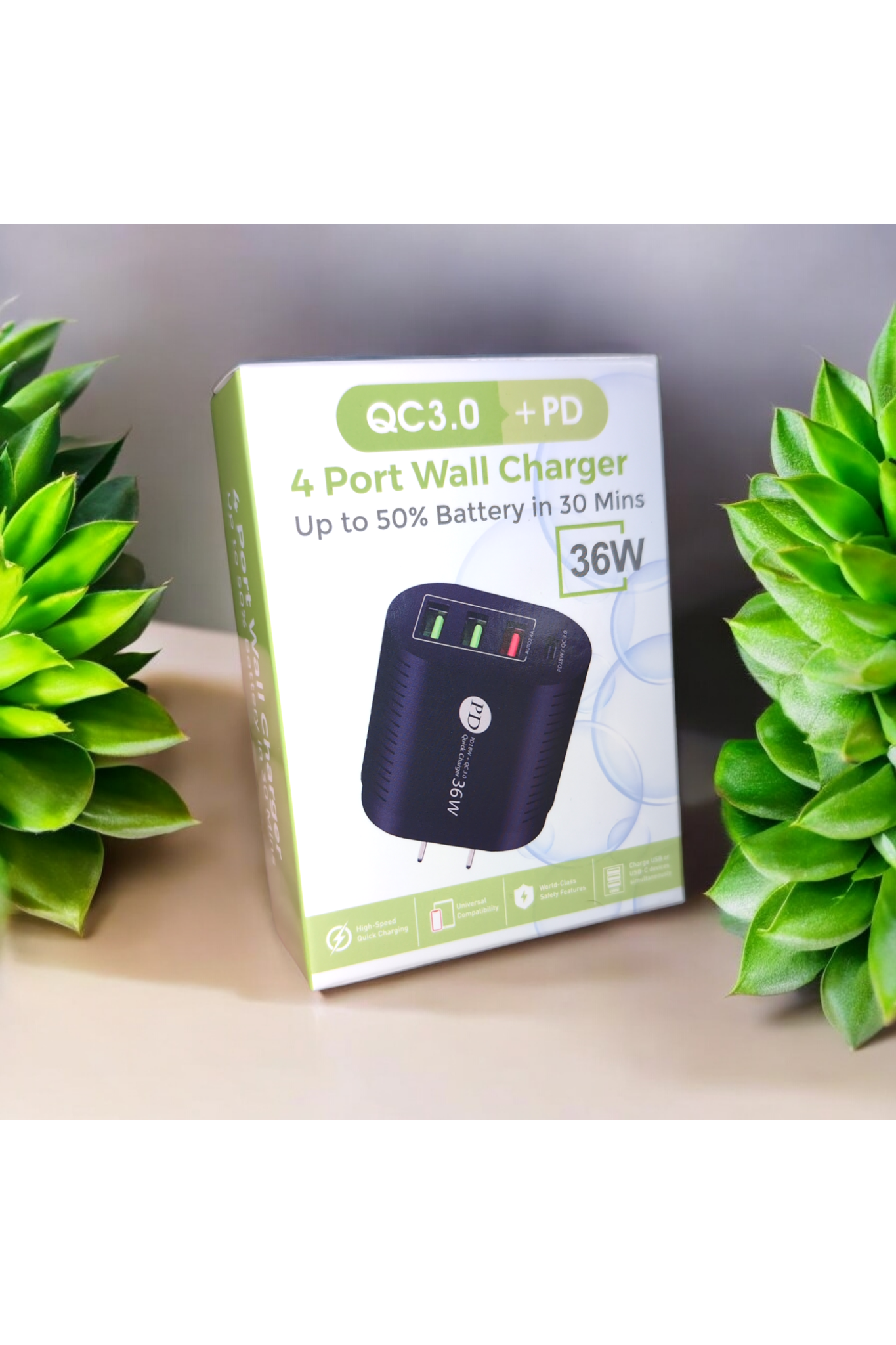4 Port Wall Charger - PREORDER