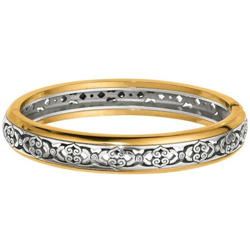 intrigue narrow hinged bangle