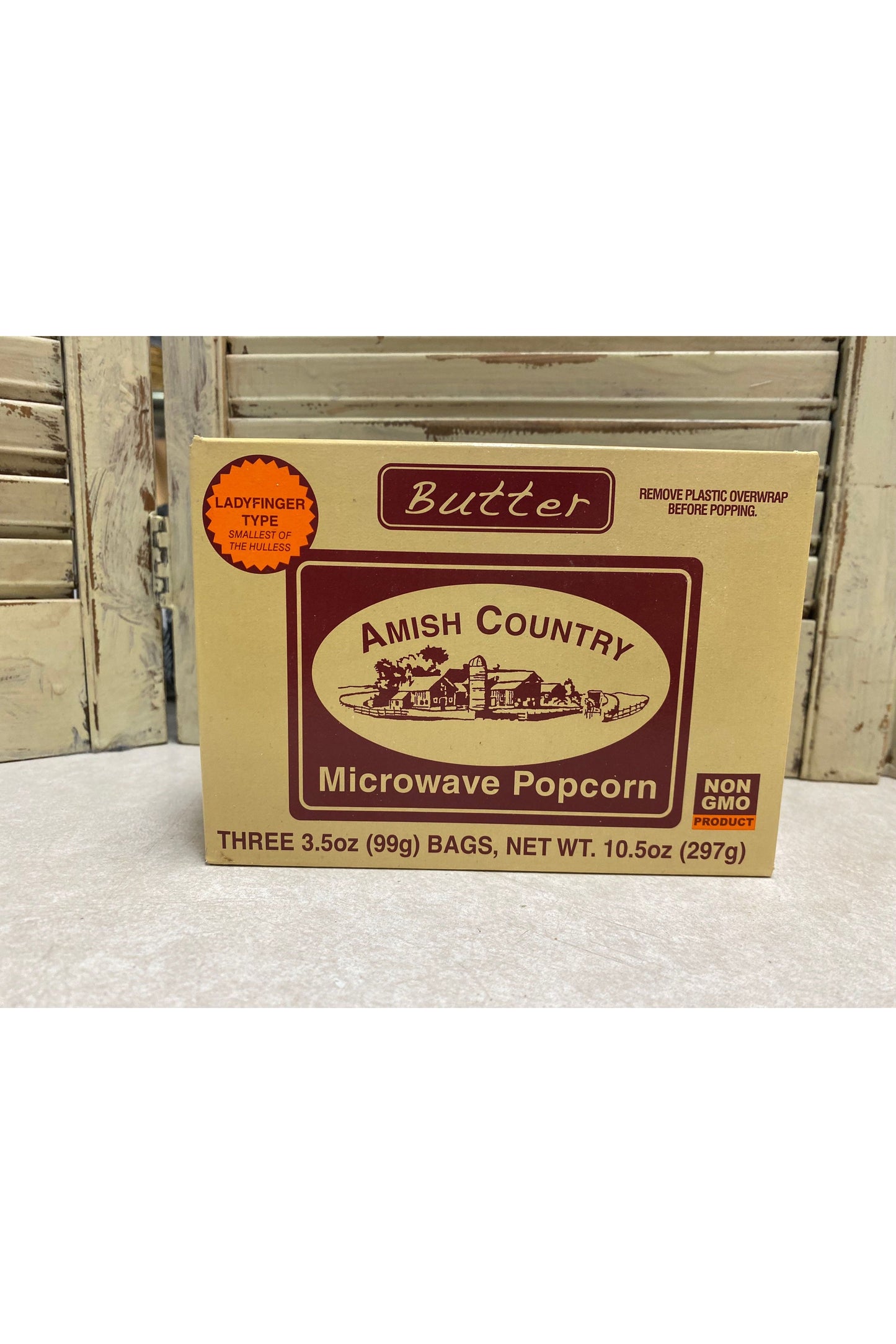 Amish Country butter popcorn