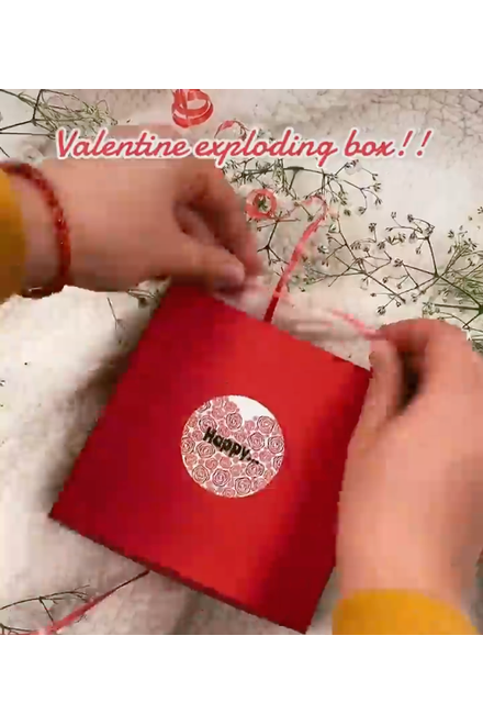Small Valentine Explosion Box