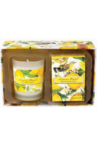 Michel Design Candle & Soap Gift Set