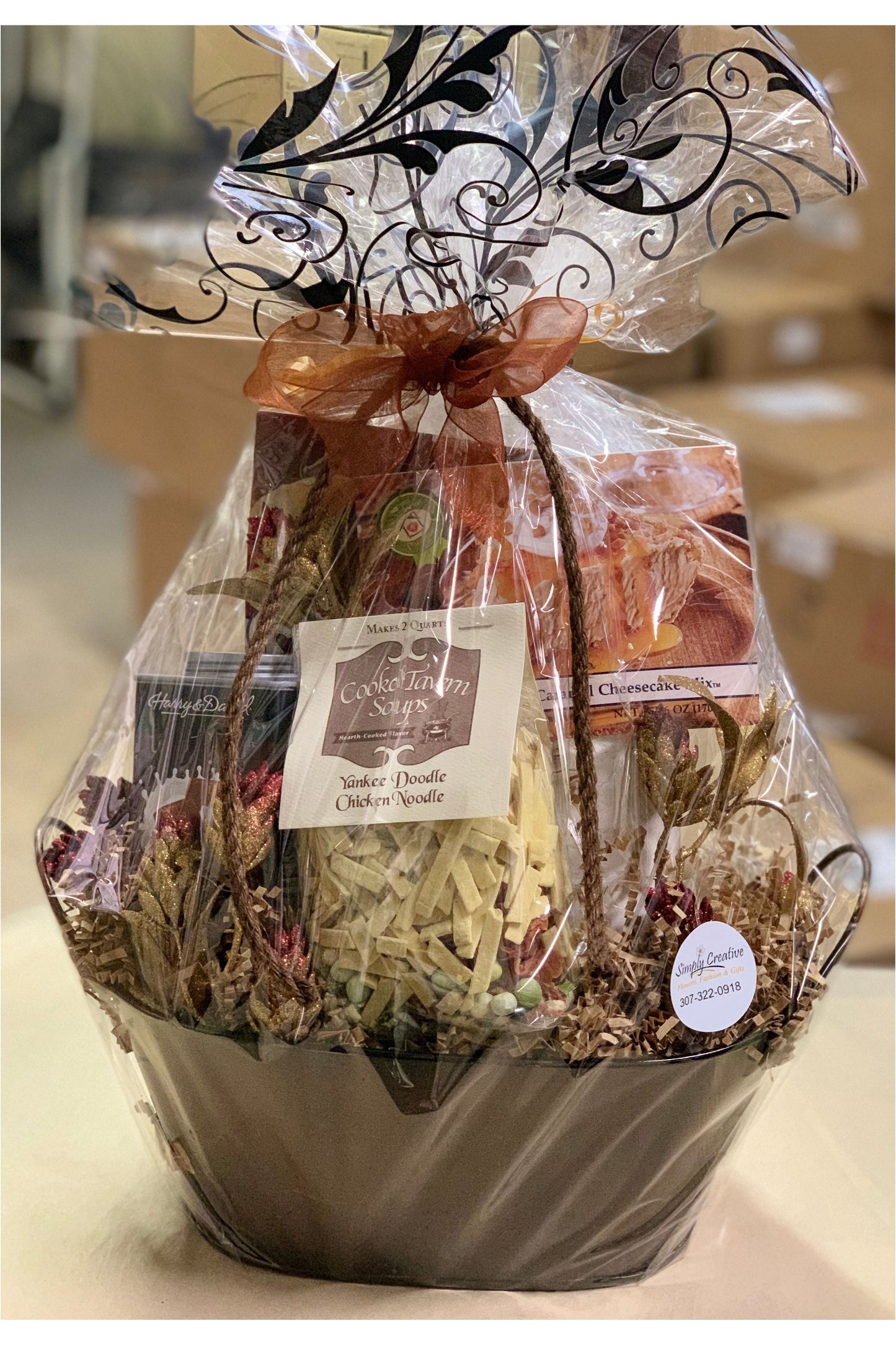 Gourmet Meal Food Basket