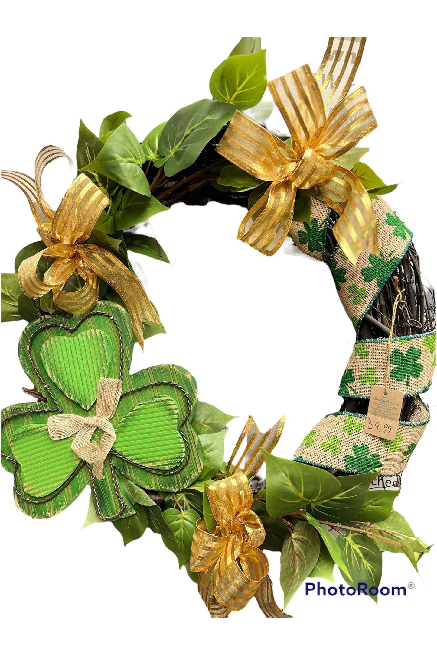 St Patrick’s Day Wreath