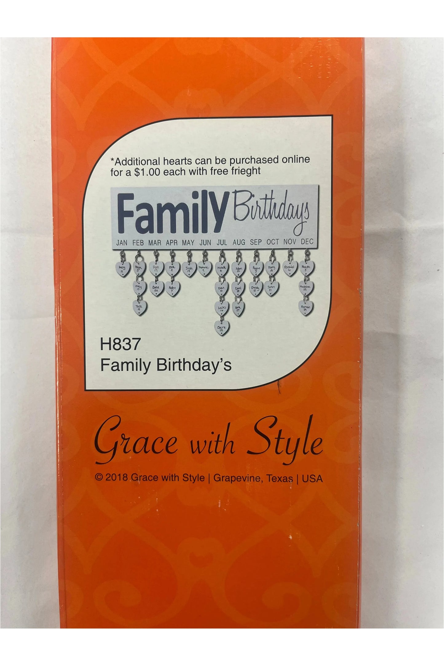 Family Birthday Sign