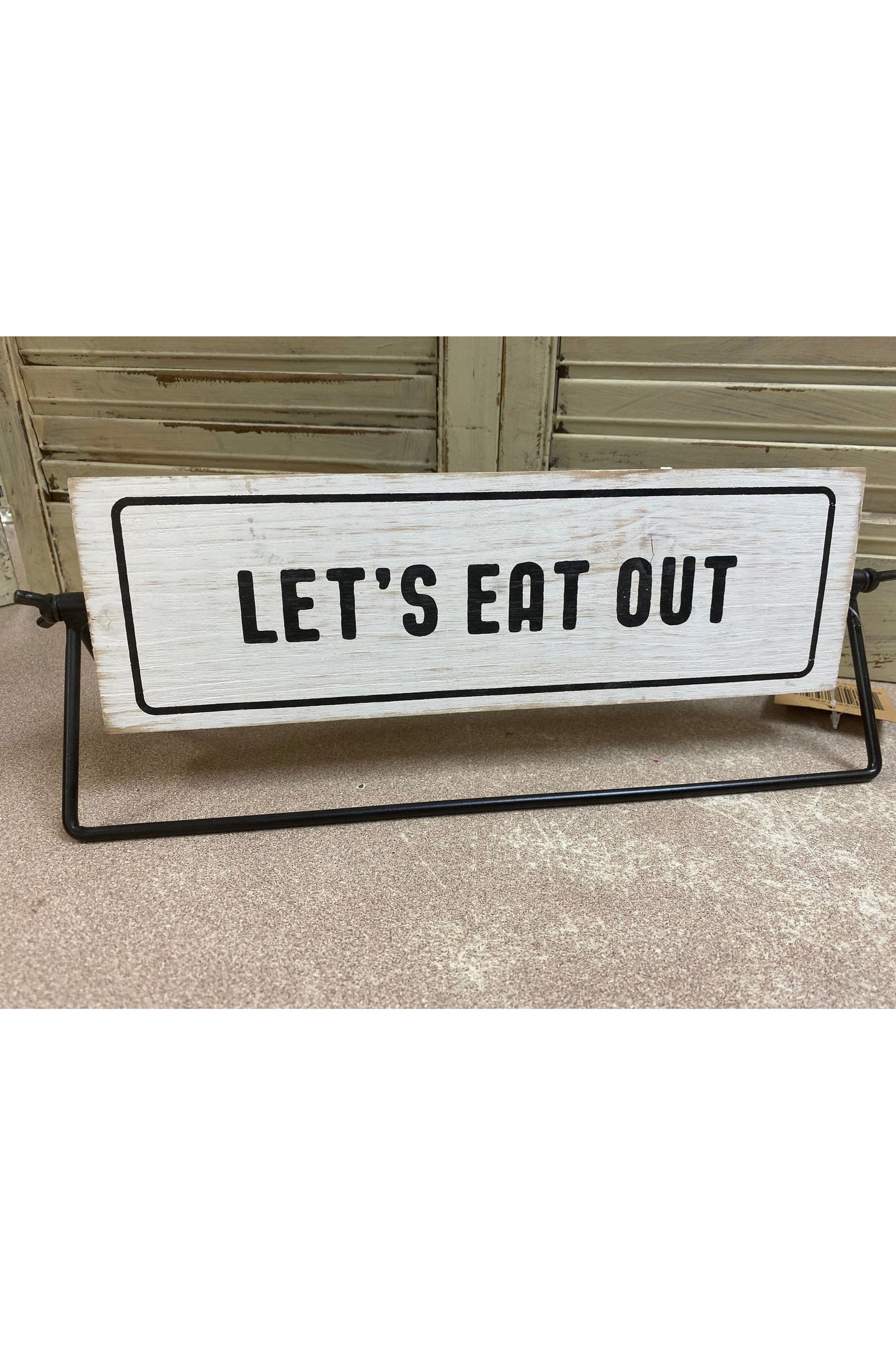 Stay Home / Eat Out Sign