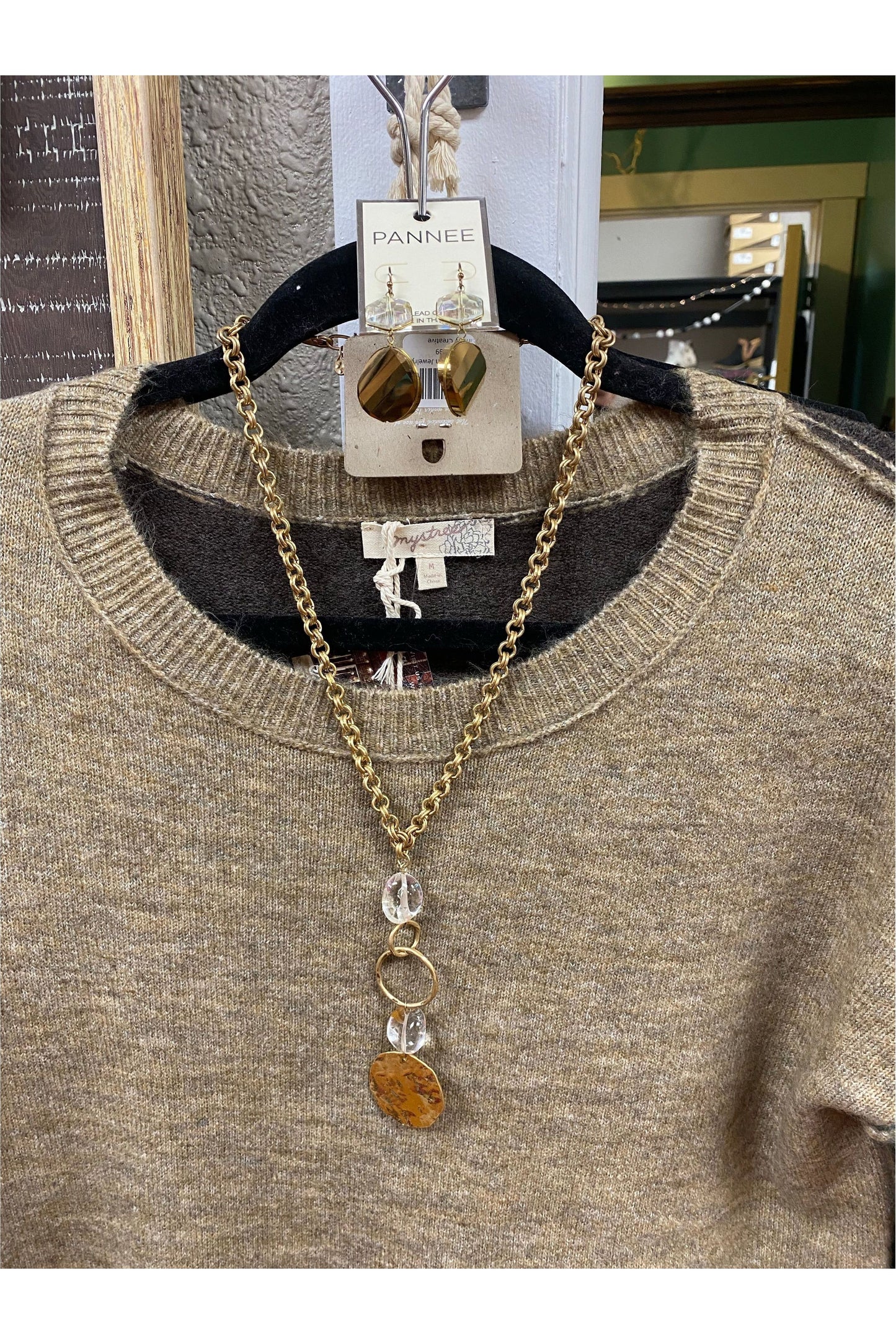 Make A Wish Gold Chain Necklace