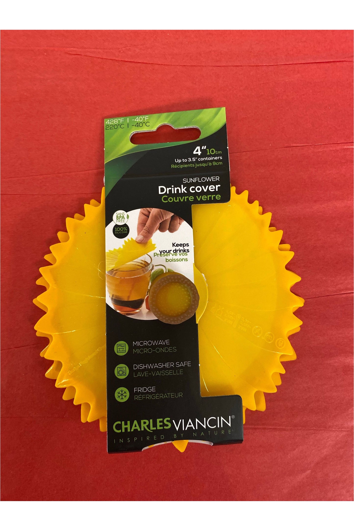 Sunflower Drink Cover (2 pack)