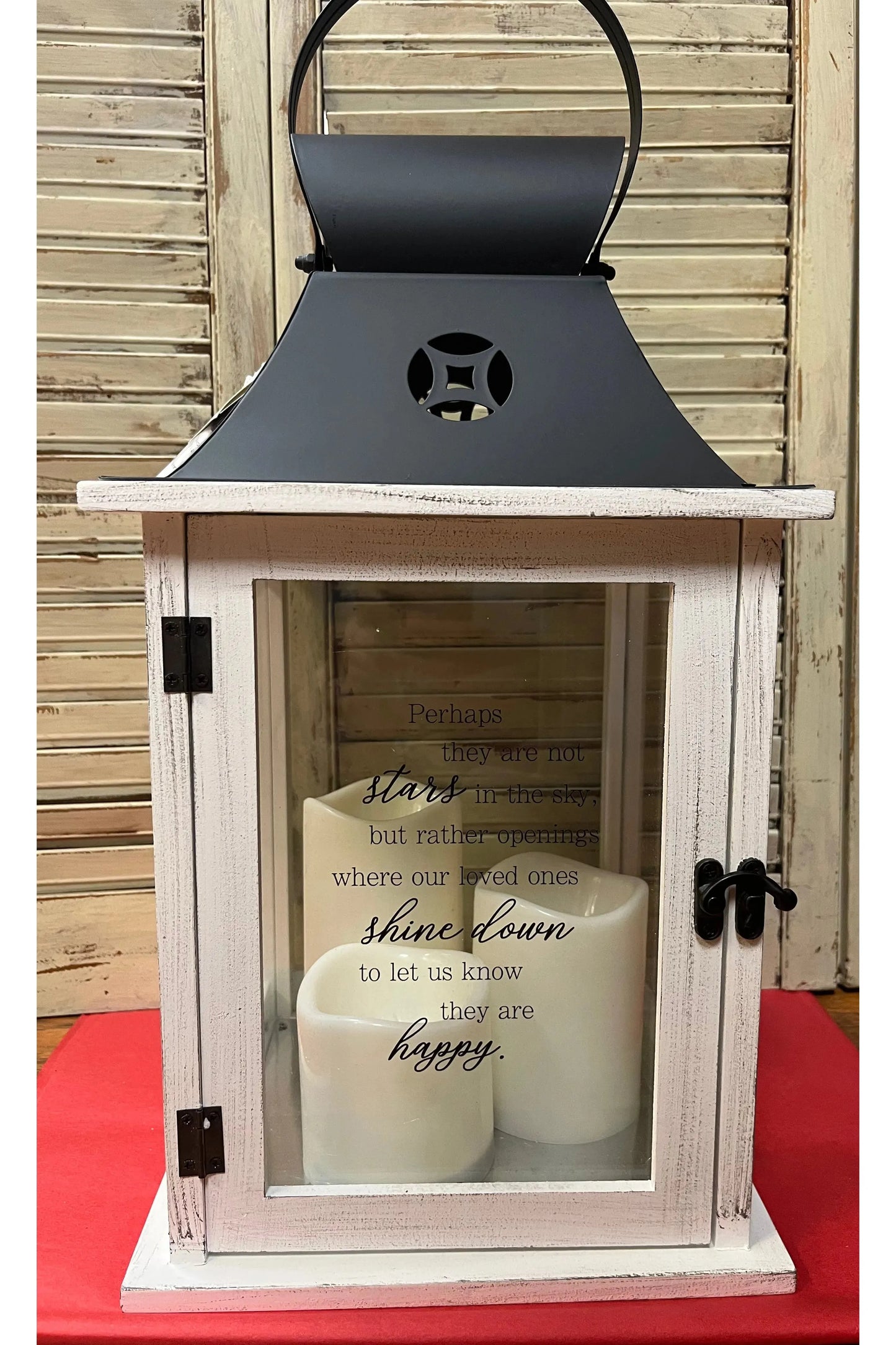 Lantern- 3 Pillar CDL Stars/Sky