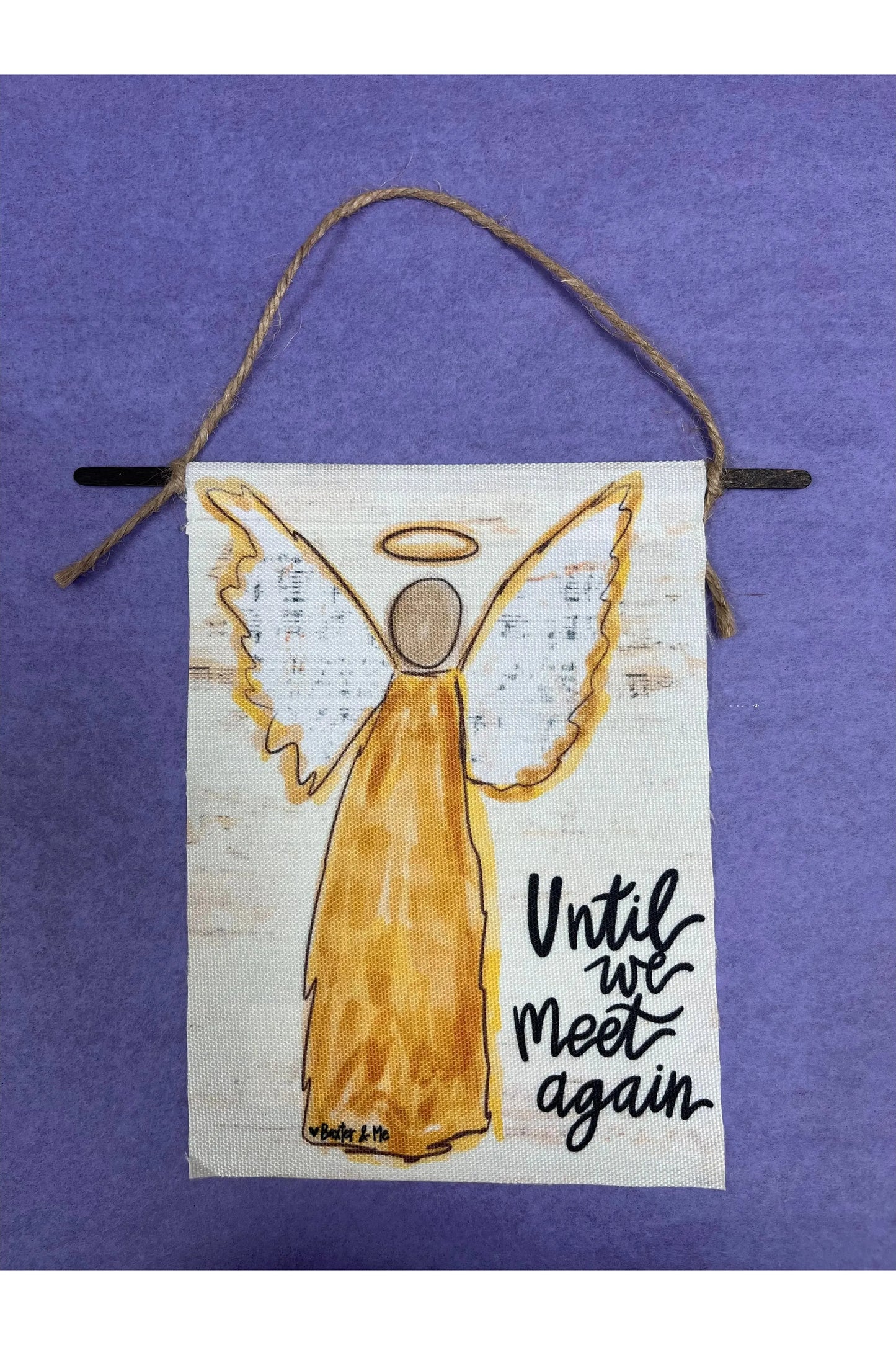 Until We Meet Again Wall Hanging