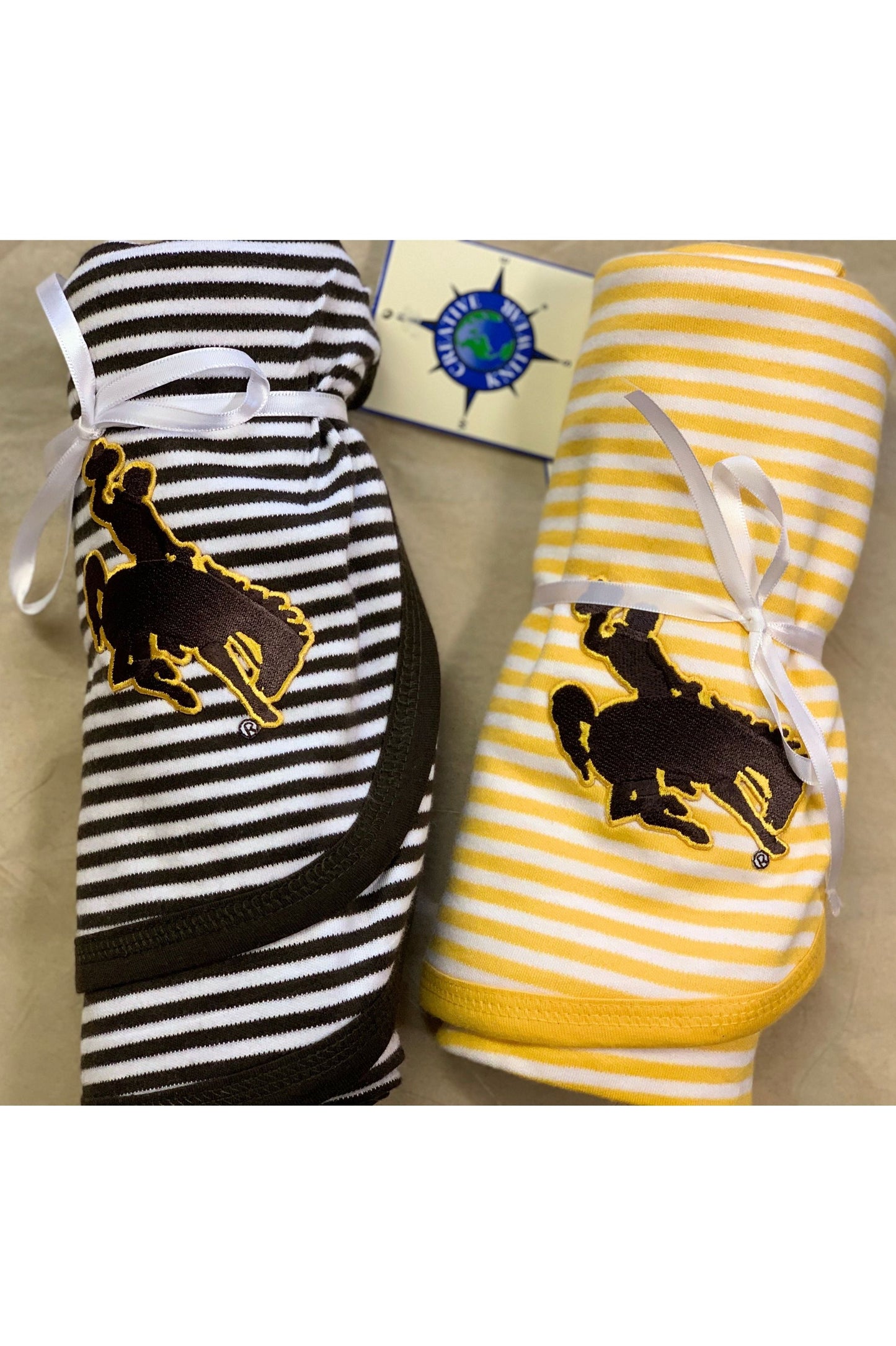 Wyoming Striped Baby Blanket
