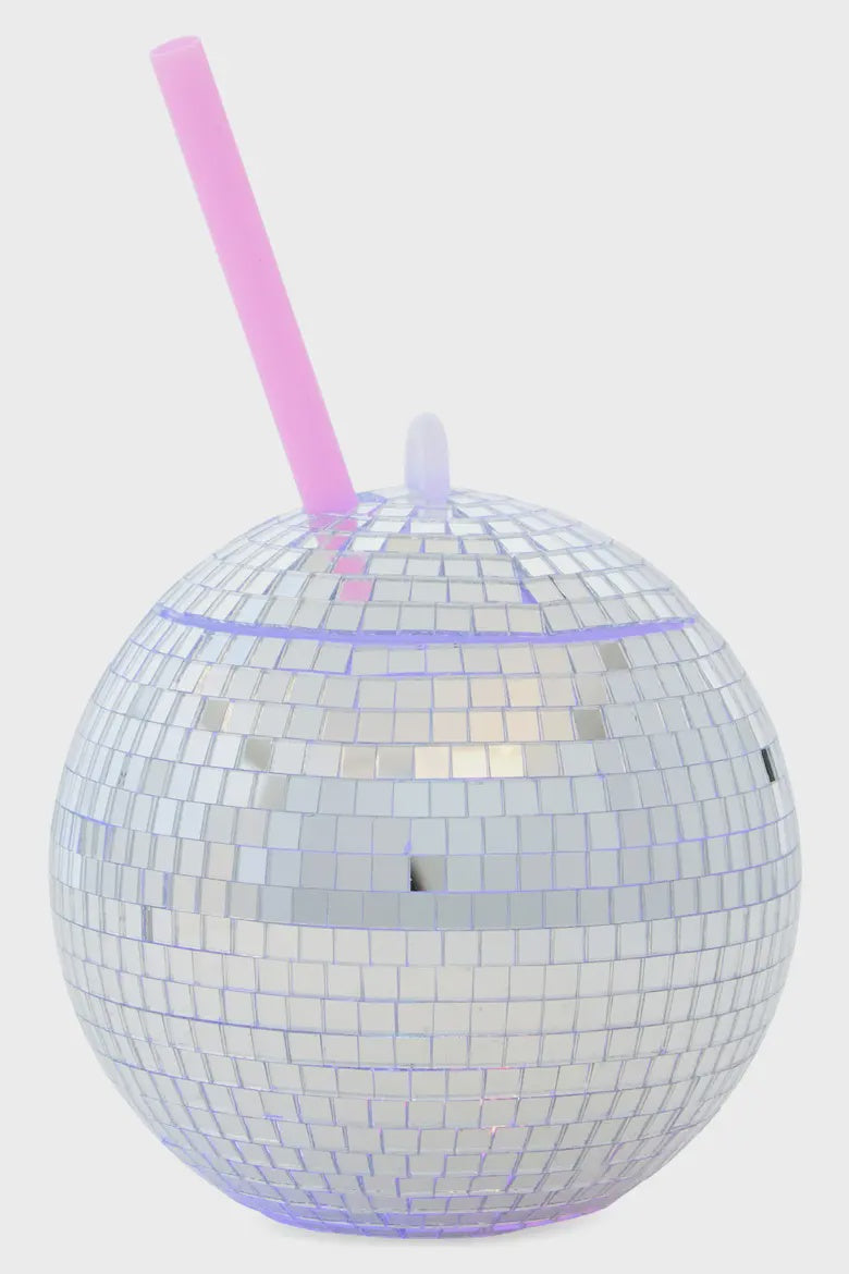 Light up disco sipper