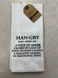 Hangry Definition Kitchen Towel