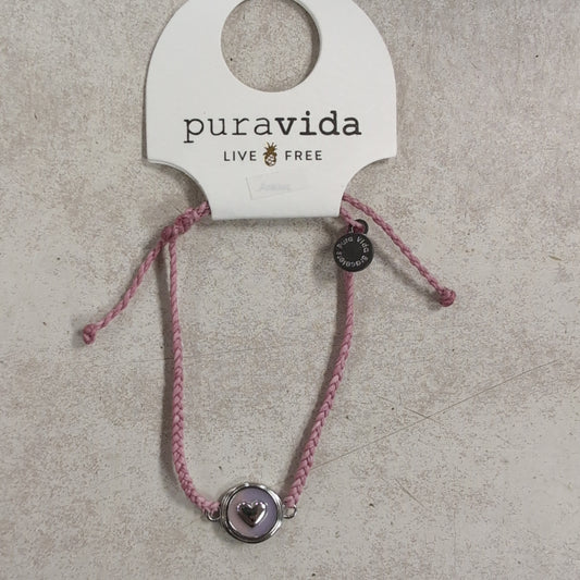 Pura Vida Ombre Heart Charm Bracelet