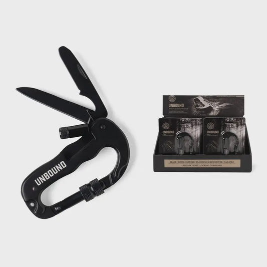Unbound 6-in-1 Carabiner Multitool