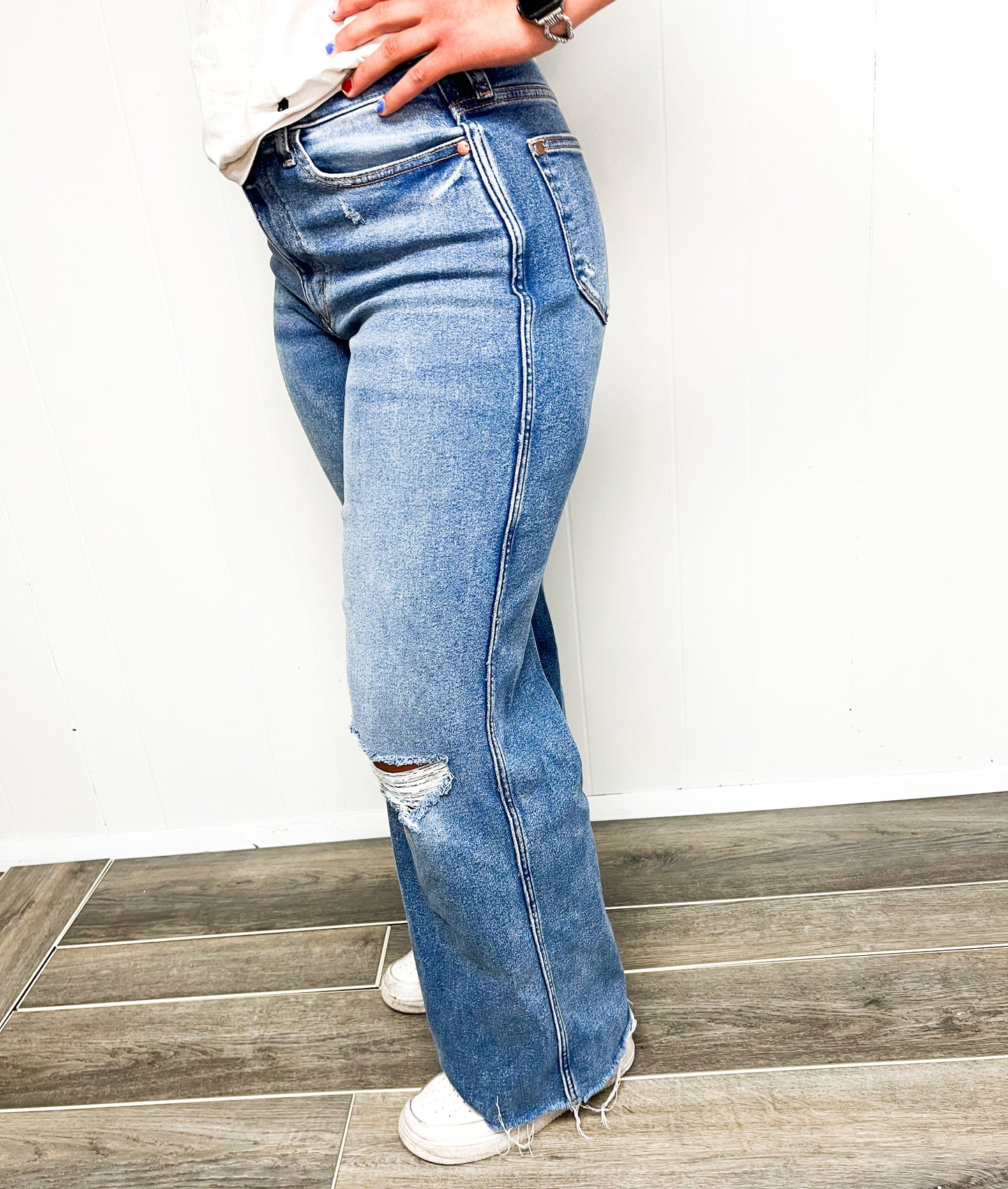 Judy Blue Vintage Wash Wide Leg