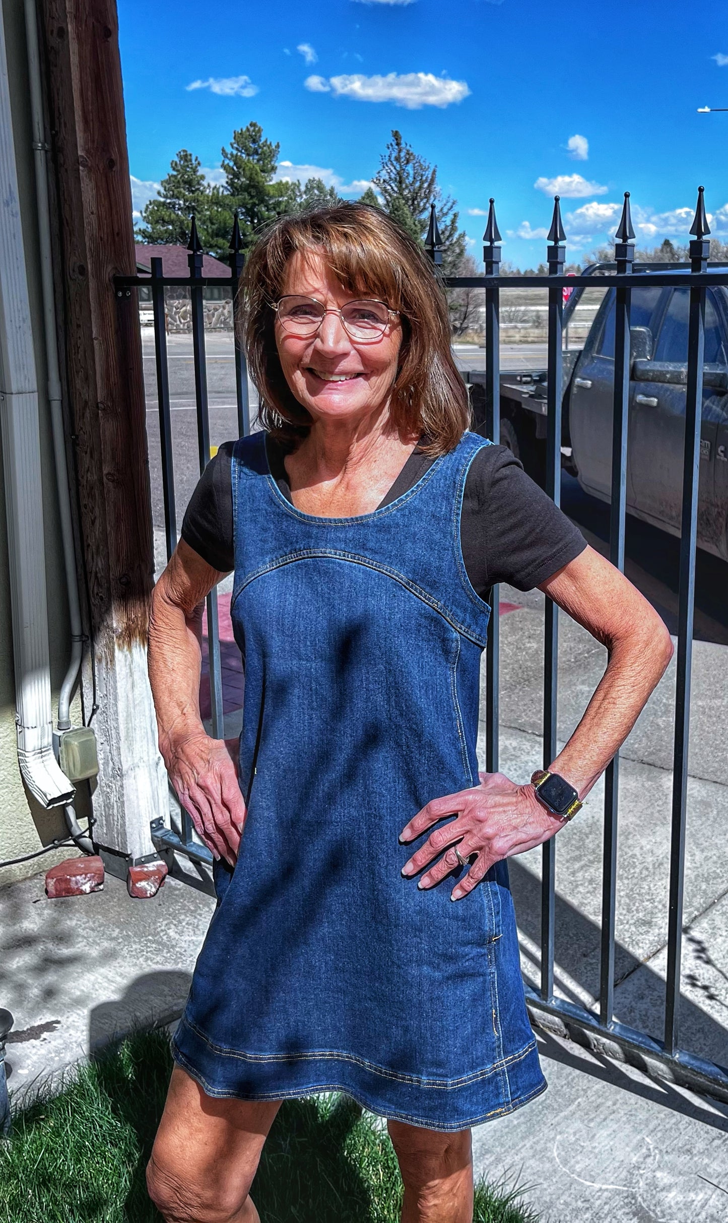 Denim Mini Dress