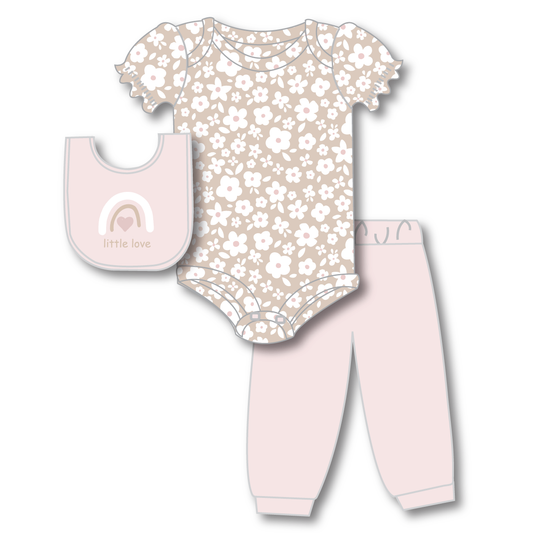 3 pc. Layette Set - Little Love