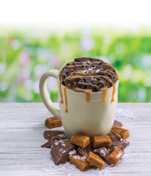GF Salted Caramel Brownie Cup