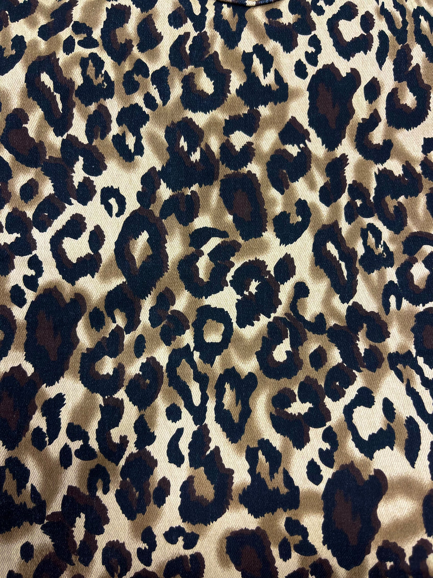 Leopard Ruffle Jacket