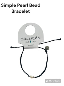 Pura Vida Simple Pearl Bead Bracelet