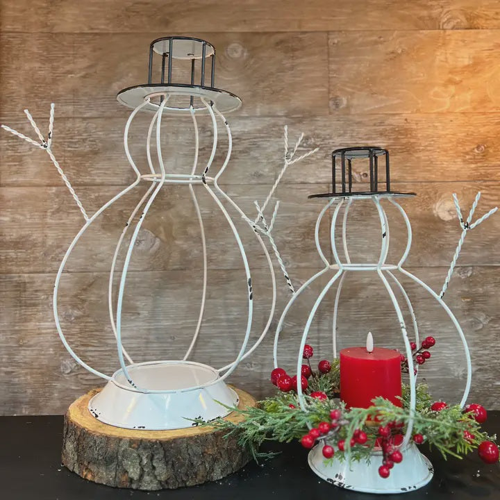 Snowman Lanterns