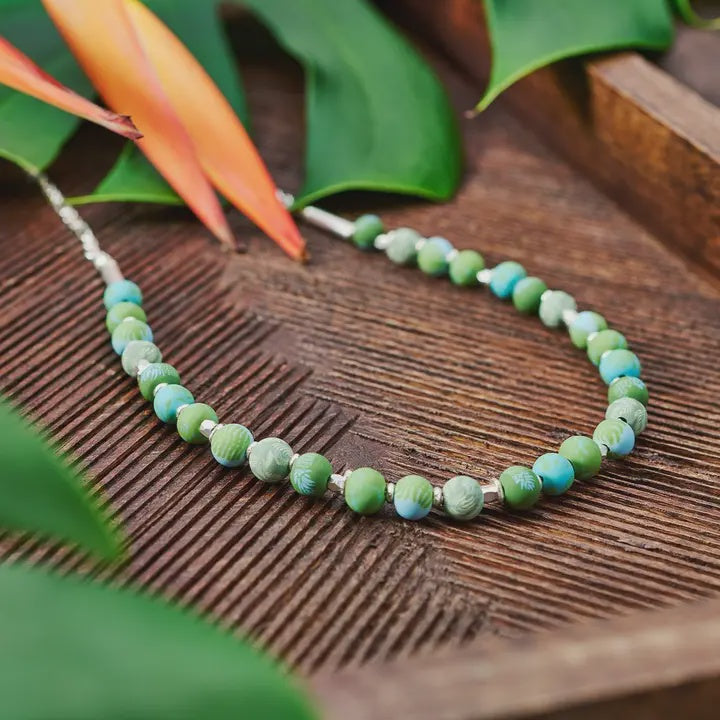 Tropical Green Necklaces