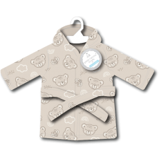 Plush baby robe - Bears & Bees