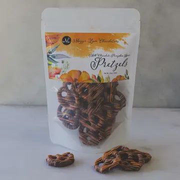 Harvest Milk Chocolate Pumpkin Spice Pretzels
