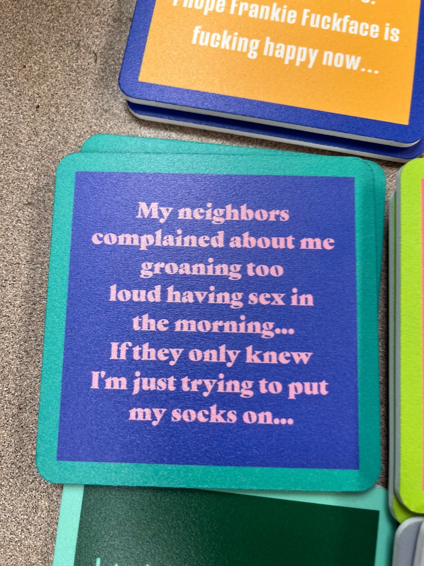 Drinks On Me Coasters