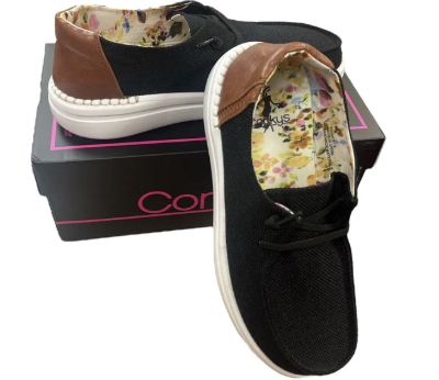 Corky's - Kayak 2 - Black Shoes