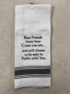 “Best Friends..” Kitchen Towel