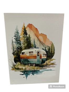 Camper Wood Plaque