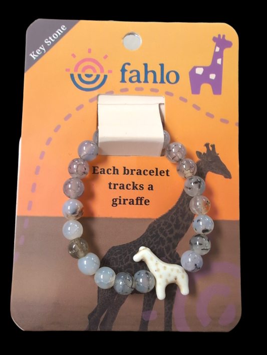 Fahlo Adopt An Animal Bracelet - Giraffe