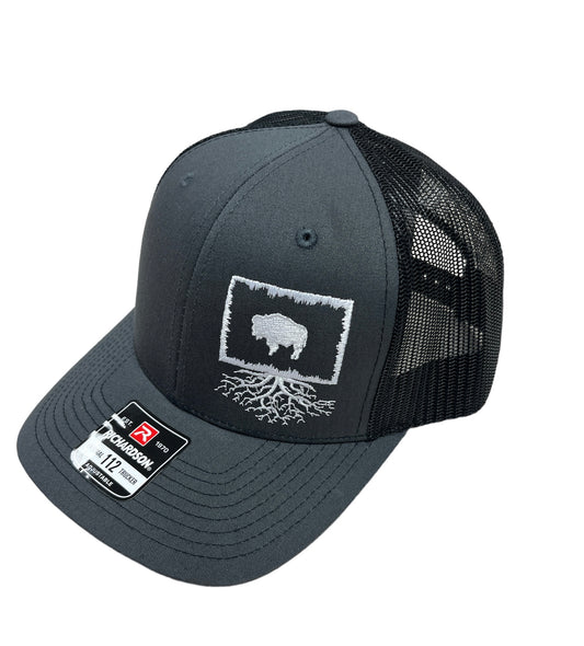 Wyoming Roots Trucker Hat - L/XL