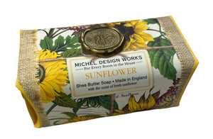 Michel Design Sunflower Bar Soap