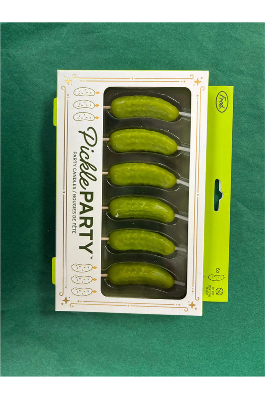Dill pickle candles
