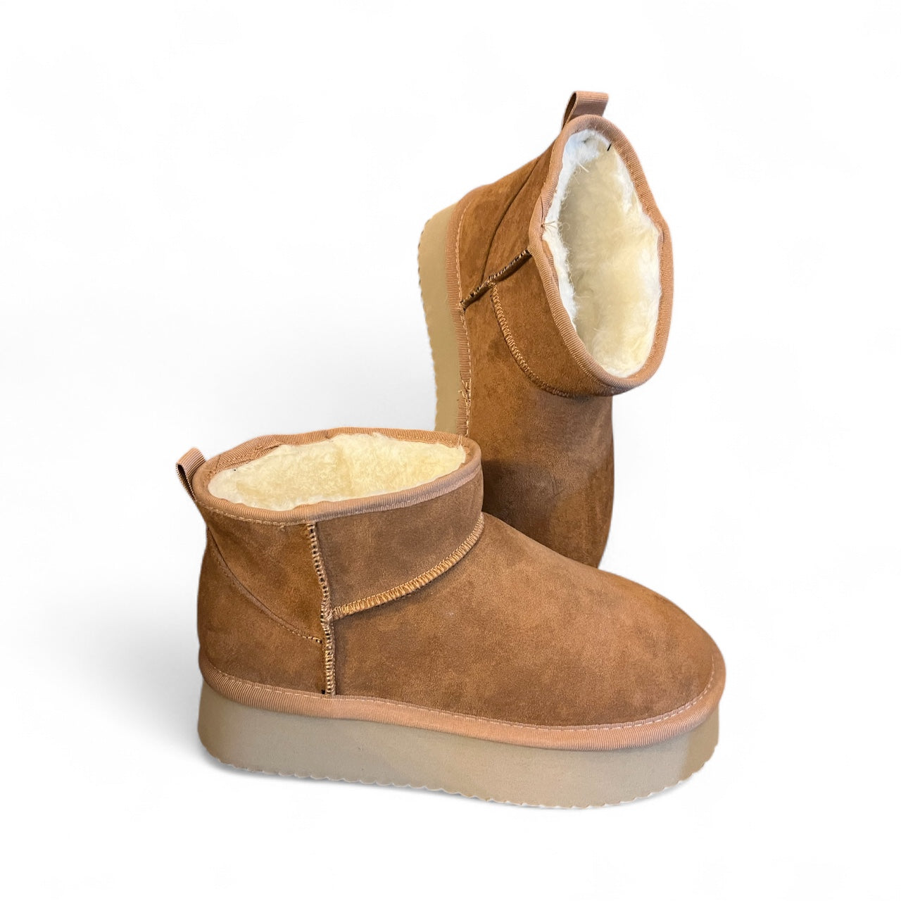 Corky's - Room Service - Tabaco Faux Suede