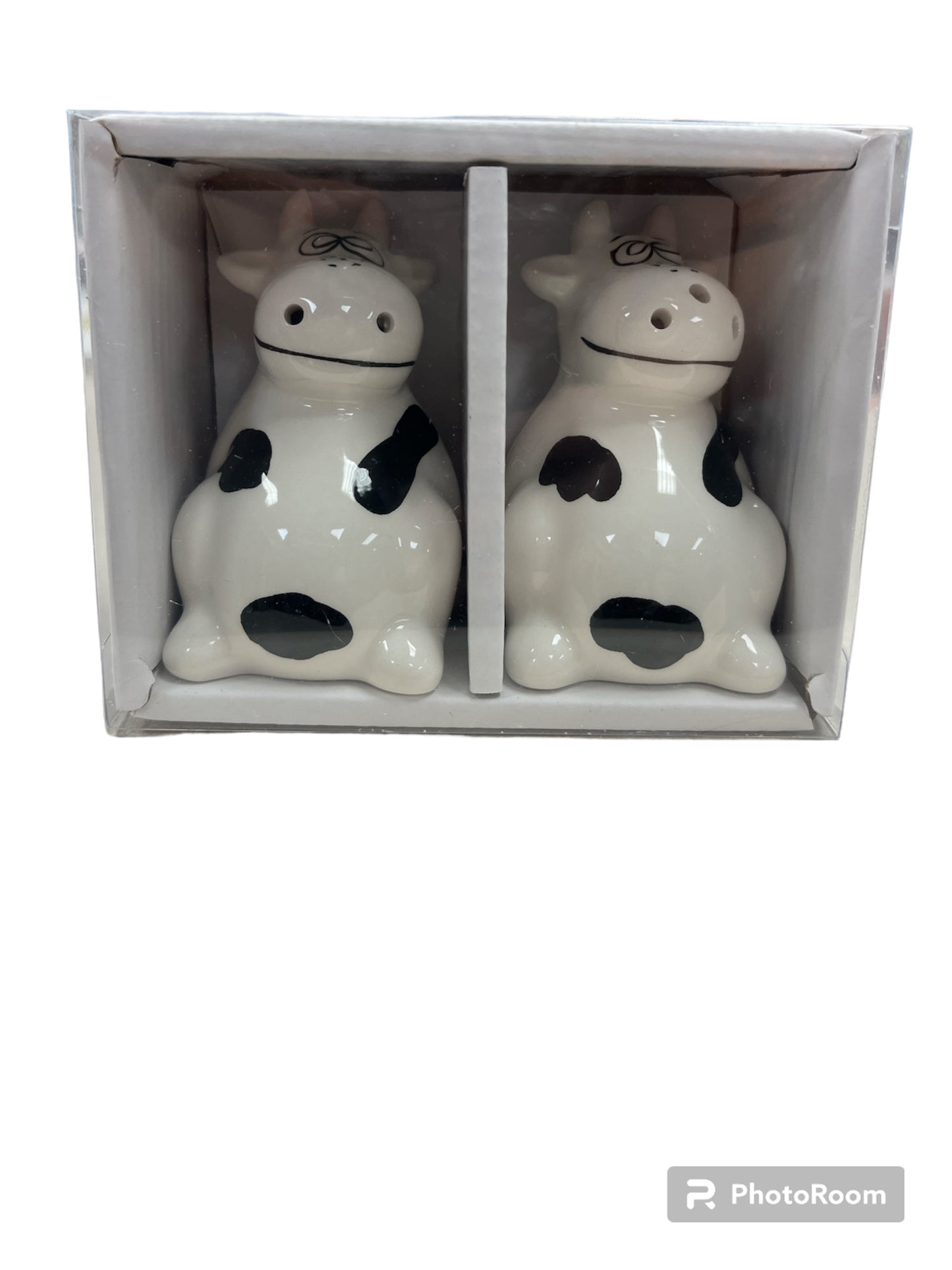 Cow Salt & Pepper Shakers