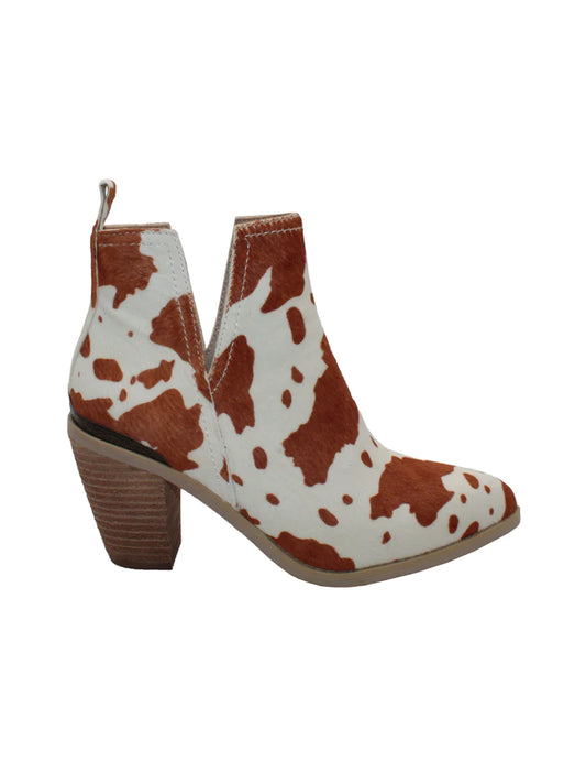 Mumba Cow Print Boots