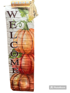 Pumpkin Welcome Banner