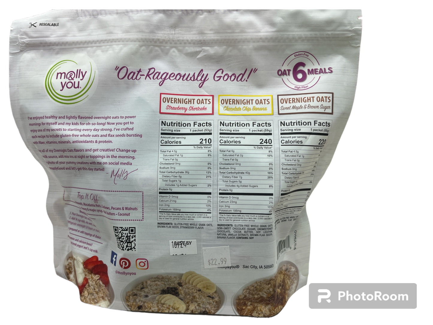 Overnight Oats Variety Pack