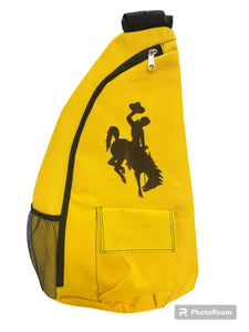 Yellow Sling Blackpack w/ Bronc