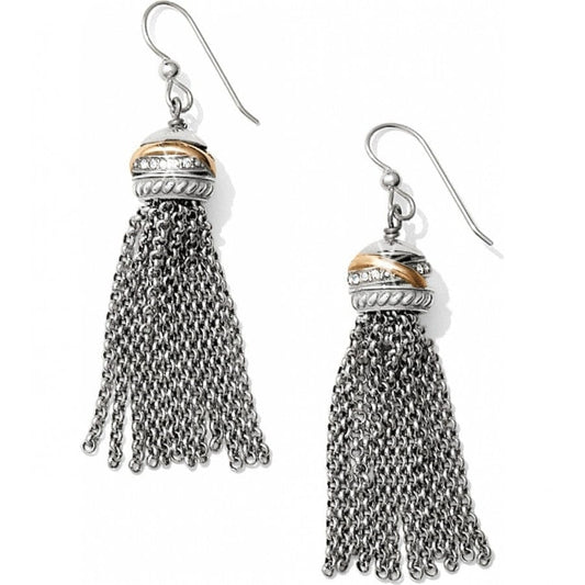 Brighton Neptune’s Rings Tassel French Wire Earrings